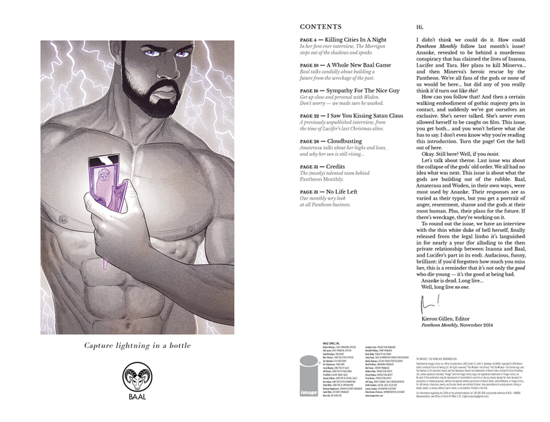 Illustration for article titled The Gorgeous Next Issue of The Wicked + The Divine Is a Celebrity Gossip Mag of the Gods